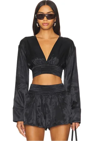 Alexander Wang V Front Elastic Long Sleeve in