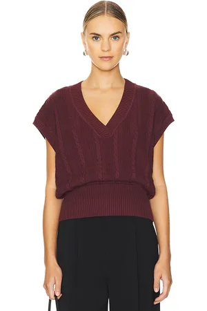 REMAIN Cable Knit Vest in