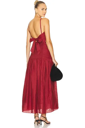 POSSE Aurelia Square Neck Dress in