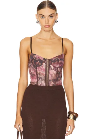 Free People X Intimately FP Printed Night Rhythm Bodysuit in