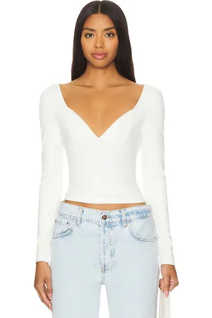 Free People X Intimately FP Duo Corset Long Sleeve Cami In in