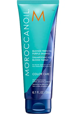 Moroccanoil Blonde Perfecting Purple Shampoo in /A