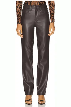 GOOD AMERICAN Better Than Leather Good Icon Pant in