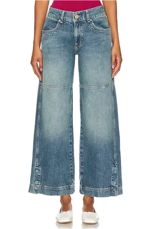 Free People X We The Free Benji Relaxed Wide Leg in