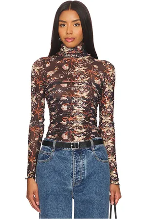 Free People X Intimately FP Under It All Printed Bodysuit in