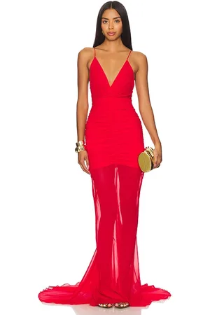 GIUSEPPE DI MORABITO Gathered Dress With Train in