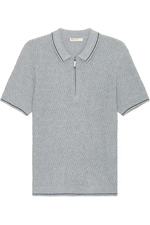Marine Zip Polo in