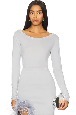 ANDREEVA Knit Top With Feathers in