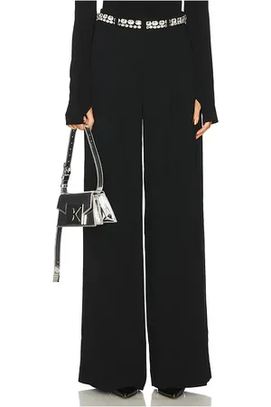 Cinq A Sept Rhinestone Chain Genna Pant in