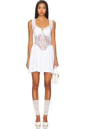 For Love & Lemons Camdyn Mini Dress in
