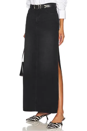 Mother The Fun Dip Slice Maxi Skirt in