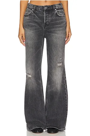 GRLFRND Jade Low Rise Relaxed Flare in