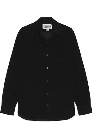 Schott NYC Pinwale Button Up Shirt in