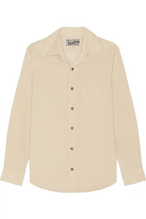 Schott NYC Pinwale Button Up Shirt in