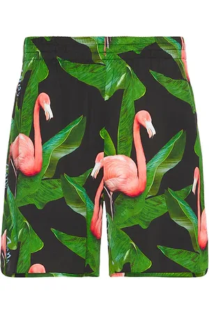 BLUE SKY INN Flamingo Swim Shorts in