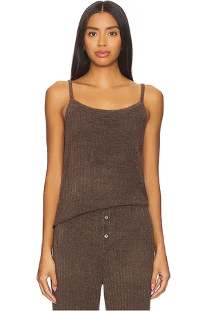 Barefoot Dreams CozyChic Ultra Light Ribbed Tank in
