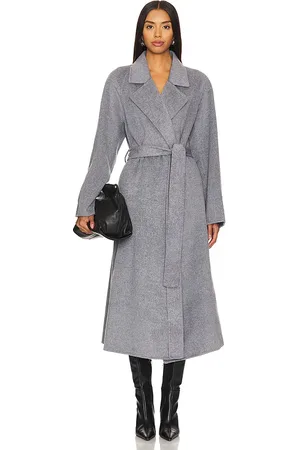 Nicholas Candice Scarf Double Wool Coat in