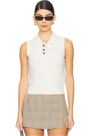 REMAIN Knitted Polo Top in