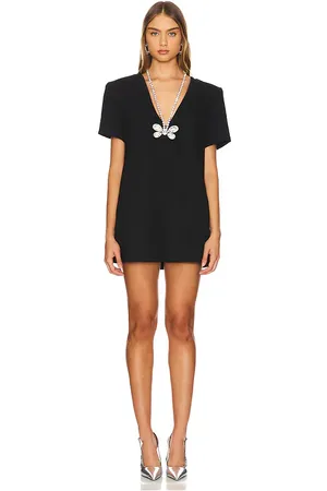 AREA Butterfly T-Shirt Dress in