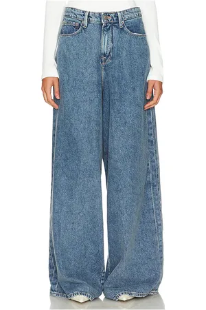 GOOD AMERICAN Paneled Wide Leg in