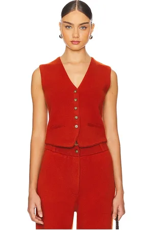 Guest In Residence Tailored Cashmere Vest in