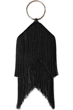Olga Berg Jamie Fringed Bag in