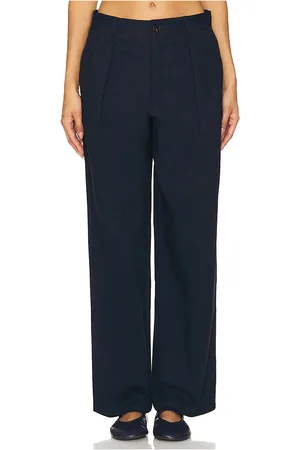 WAO Wide Leg Pleated Trouser in