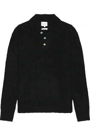 Norse projects Rasmus Relaxed Brushed Polo Sweater in