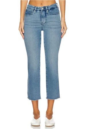 GOOD AMERICAN Good Petite Straight Split Pockets in