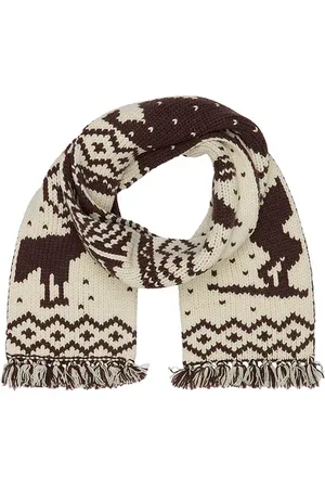 Beams Muffler Jacquard Nordic in