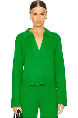 Simkhai Long Sleeve Polo in