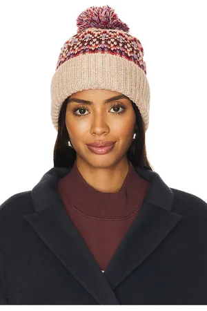 Free People First Frost Fairisle Pom Beanie in