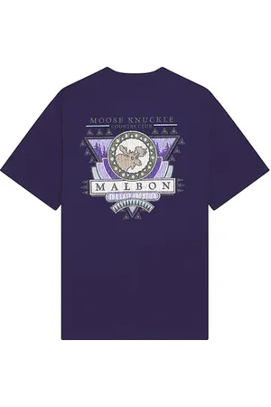 Malbon Golf Moose Pocket Tee in