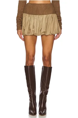 Zemeta Sandy Knit Balloon Skirt in