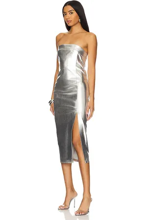 ALICE+OLIVIA Kelly Midi Dress in