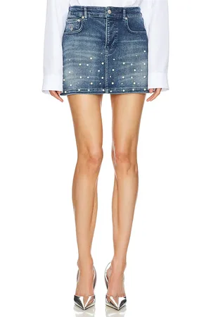 Moschino Denim Mini Skirt in