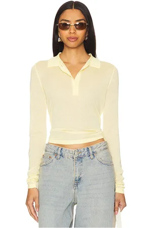Lioness Black Swan Polo Top in