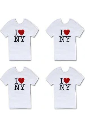 Chefanie Ny T-shirt Cocktail Napkins in /A