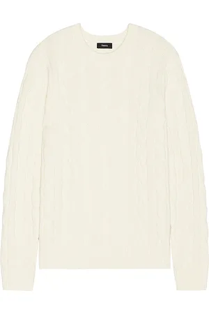 THEORY Cable Knit Sweater in