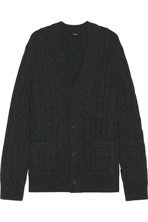 THEORY Cable Knit Cardigan in
