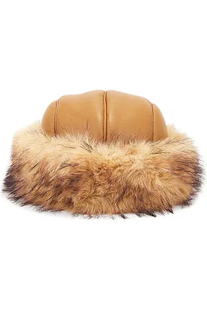 Adrienne Landau The Esme Faux Fur Hat in