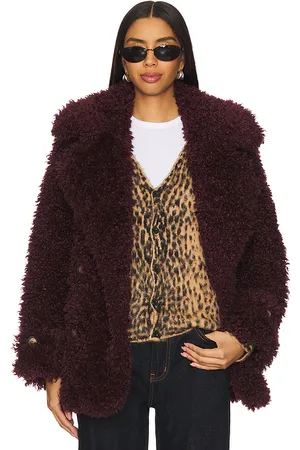Free People Sophie Faux Fur Peacoat in