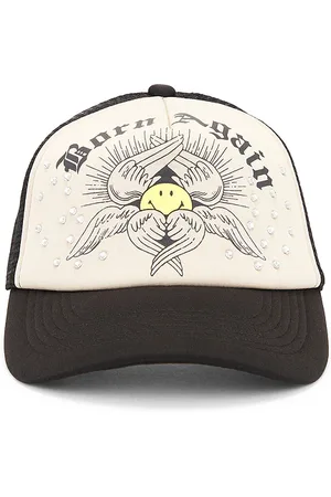 MARKET Smiley Born Again Trucker Hat in