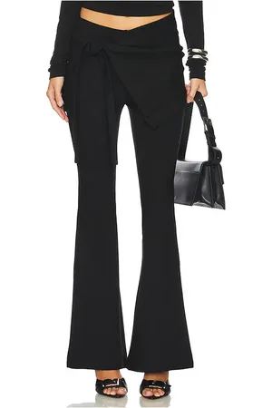 Marrknull Hollow Out Stretch Skinny Flare in