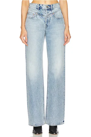 GRLFRND Katya Seamed Loose Wide Leg in