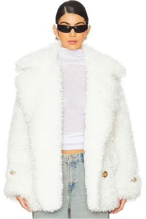Free People Sophie Faux Fur Peacoat in