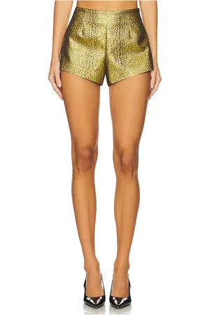 SIMON MILLER Fleur Metalllic Shorts in