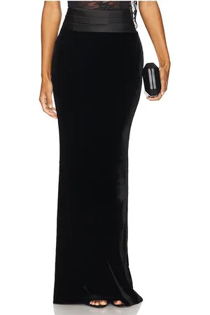 Retrofete Flora Velvet Skirt in