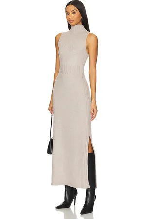 525 America Aurora Funnel Neck Maxi Dress in