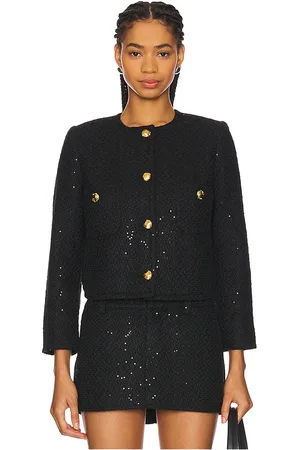 DANIELLE GUIZIO Bela Tweed Jacket in